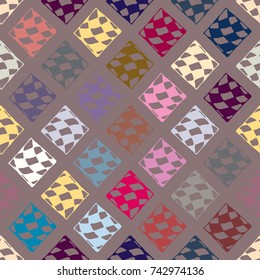 Abstract color seamless pattern for new background.