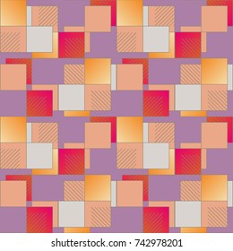 Abstract color seamless pattern for new background.