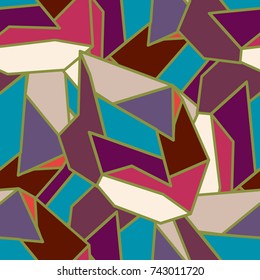Abstract color seamless pattern for new background.
