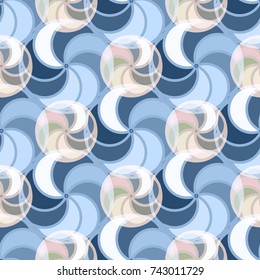 Abstract color seamless pattern for new background.