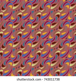 Abstract color seamless pattern for new background.