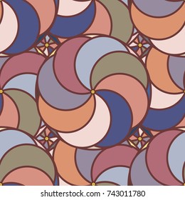 Abstract color seamless pattern for new background.