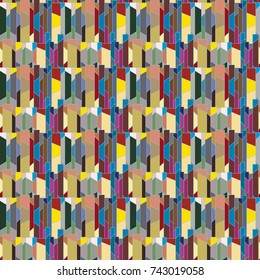Abstract color seamless pattern for new background.