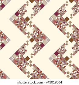 Abstract color seamless pattern for new background.
