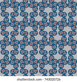 Abstract color seamless pattern for new background.