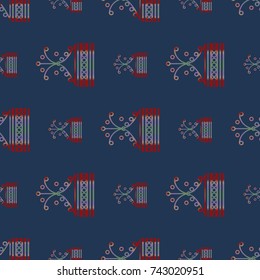 Abstract color seamless pattern for new background.