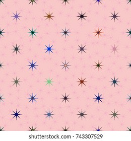 Abstract color seamless pattern for new background.
