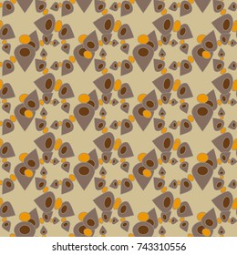 Abstract color seamless pattern for new background.