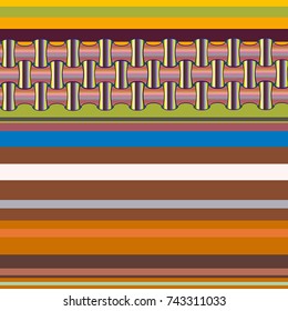 Abstract color seamless pattern for new background.