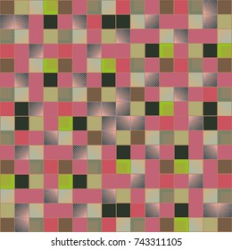 Abstract color seamless pattern for new background.