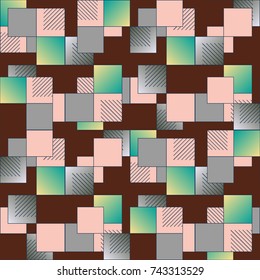 Abstract color seamless pattern for new background.