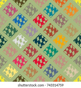 Abstract color seamless pattern for new background.