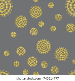 Abstract color seamless pattern for new background.