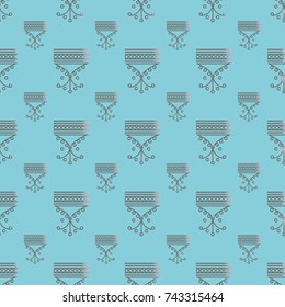 Abstract color seamless pattern for new background.