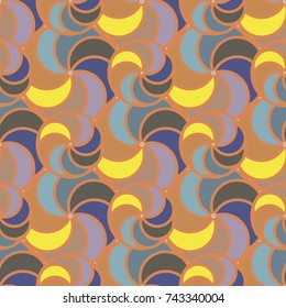 Abstract color seamless pattern for new background.