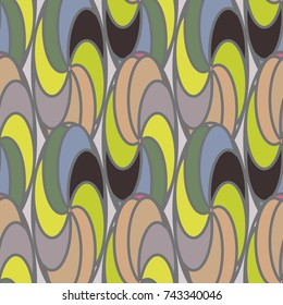 Abstract color seamless pattern for new background.