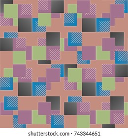 Abstract color seamless pattern for new background.