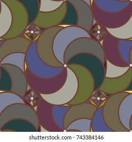 Abstract color seamless pattern for new background.