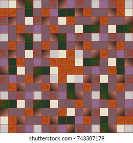 Abstract color seamless pattern for new background.