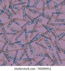 Abstract color seamless pattern for new background.