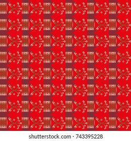Abstract color seamless pattern for new background.