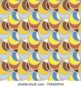 Abstract color seamless pattern for new background.