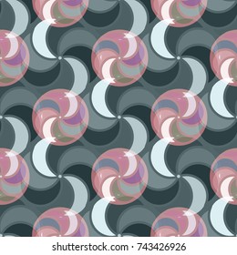 Abstract color seamless pattern for new background.
