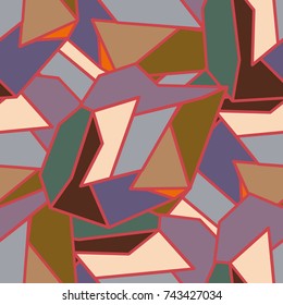 Abstract color seamless pattern for new background.