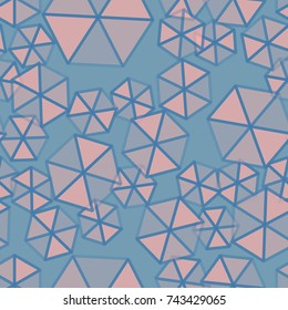 Abstract color seamless pattern for new background.