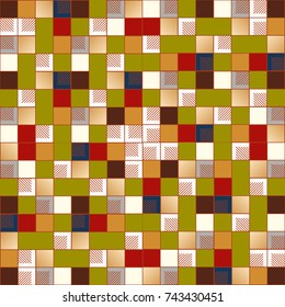 Abstract color seamless pattern for new background.