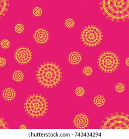 Abstract color seamless pattern for new background.