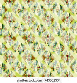 Abstract color seamless pattern for new background.