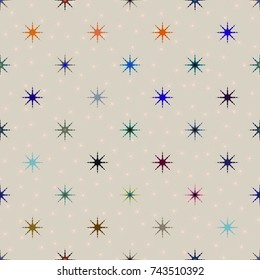Abstract color seamless pattern for new background.