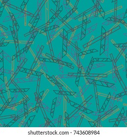 Abstract color seamless pattern for new background.