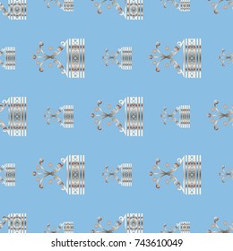 Abstract color seamless pattern for new background.