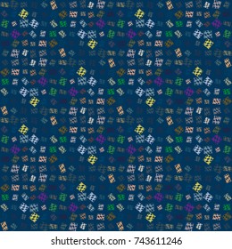 Abstract color seamless pattern for new background.
