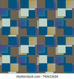 Abstract color seamless pattern for new background.