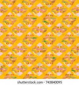 Abstract color seamless pattern for new background.