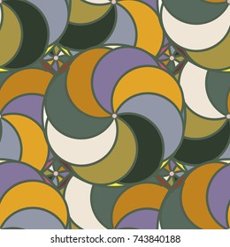 Abstract color seamless pattern for new background.