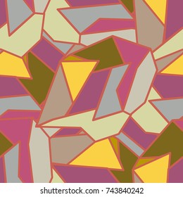 Abstract color seamless pattern for new background.