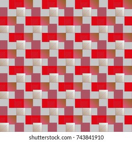 Abstract color seamless pattern for new background.