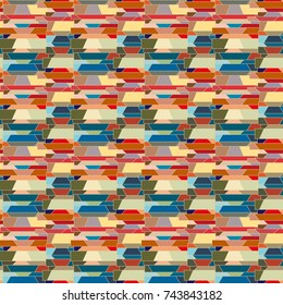 Abstract color seamless pattern for new background.