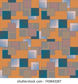 Abstract color seamless pattern for new background.