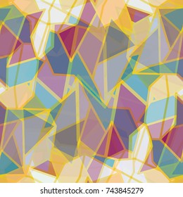 Abstract color seamless pattern for new background.