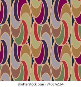 Abstract color seamless pattern for new background.