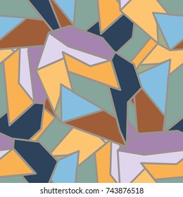 Abstract color seamless pattern for new background.