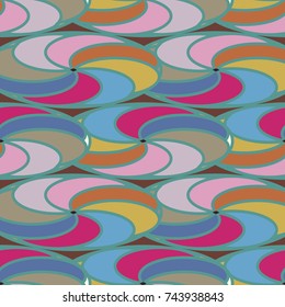 Abstract color seamless pattern for new background.
