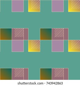 Abstract color seamless pattern for new background.