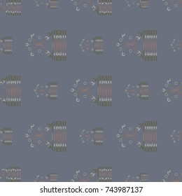 Abstract color seamless pattern for new background.