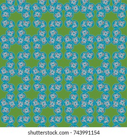 Abstract color seamless pattern for new background.